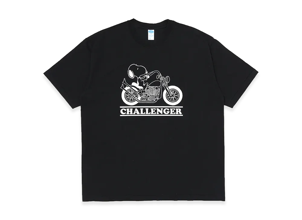 CHALLENGER Snoopy / Tee "Black"