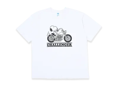 CHALLENGER Snoopy / Tee "White"