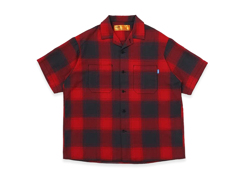 CHALLENGER Shadow Check Shirt "Red"