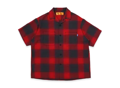 CHALLENGER Shadow Check Shirt "Red"