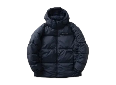 Columbia One Point Bicolor Design Perfect Hooded Jacket "Navy"