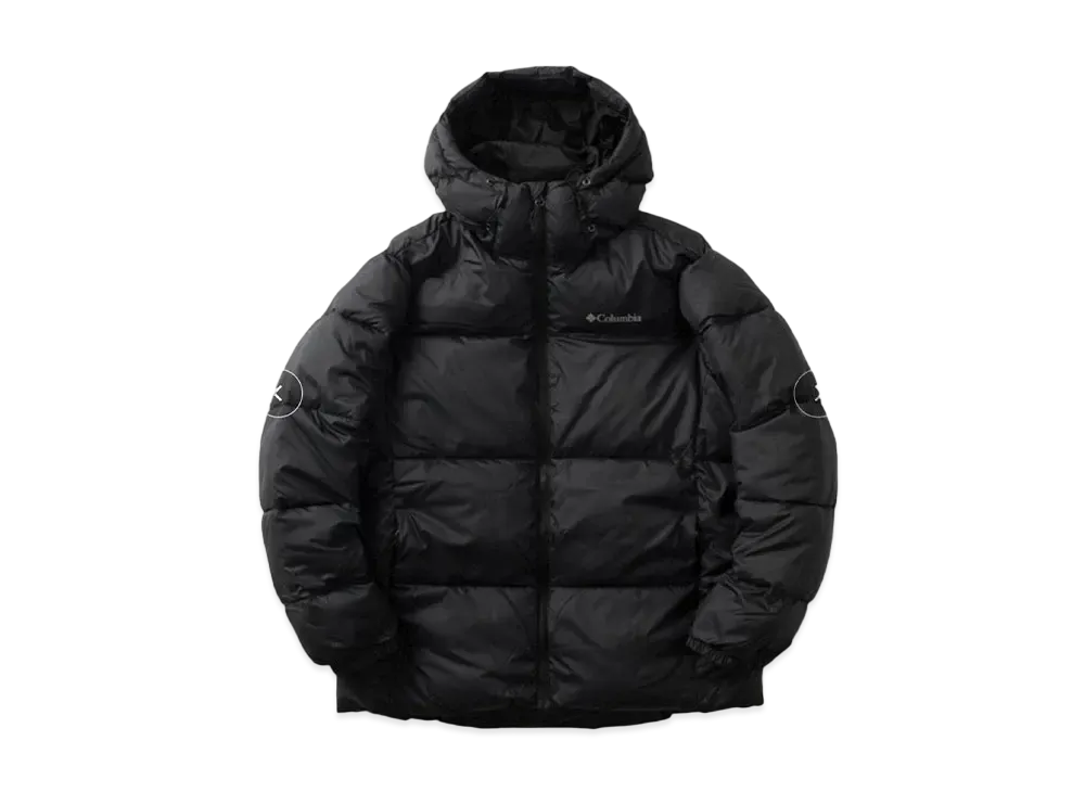 Columbia One Point Bicolor Design Perfect Hooded Jacket "Black"