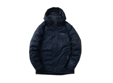Columbia One-Point Logo Design Oak Harbor Insulated Jacket "Navy"