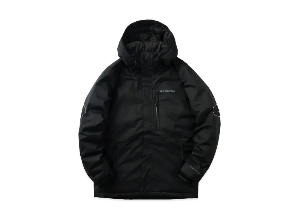 Columbia One-Point Logo Design Oak Harbor Insulated Jacket "Black"
