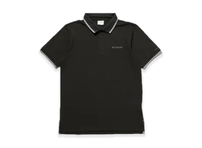 Columbia Cove Dome Butte Solid Pique Polo "Shark"