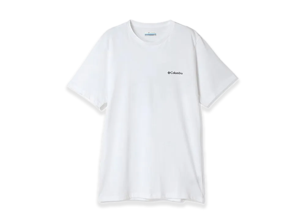 Columbia Rapidridge Back Graphic Short Sleeve T-Shirt "White"