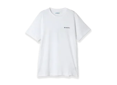Columbia Rapidridge Back Graphic Short Sleeve T-Shirt "White"