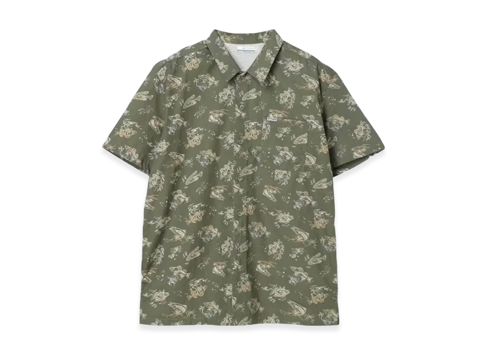Columbia Trollers Best SS Shirt Cypress Freshfish "Olive"