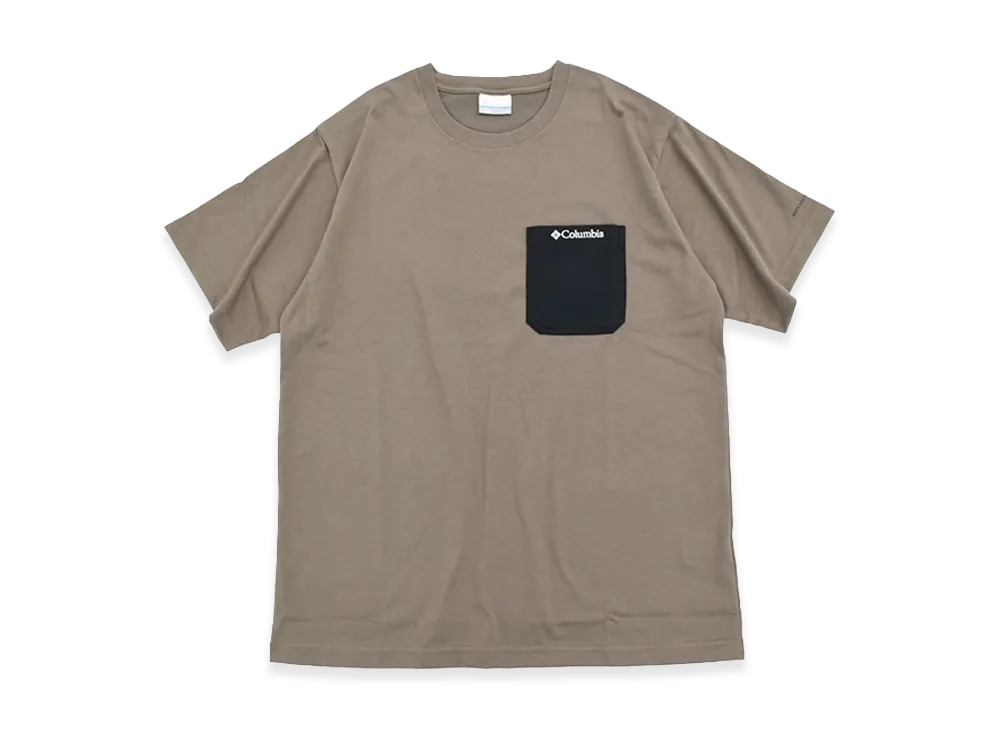 Columbia 26SS Yonge Street Crew Neck S/S Tee "Light Brown/Black"