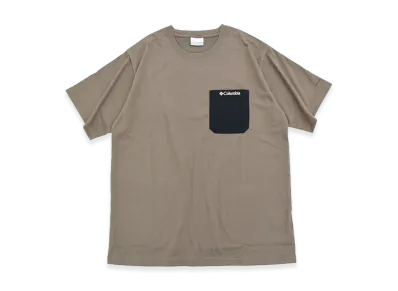 Columbia 26SS Yonge Street Crew Neck S/S Tee "Light Brown/Black"