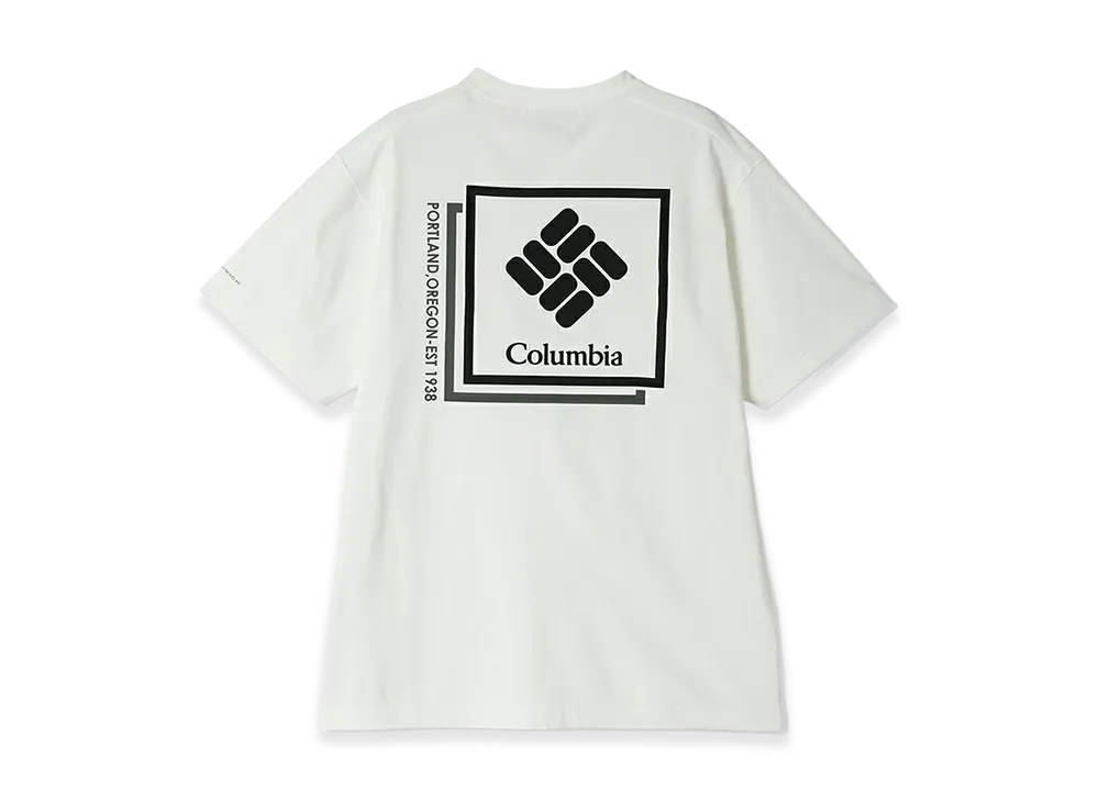 Columbia Light Canyon Graphic S/S Tee "White"