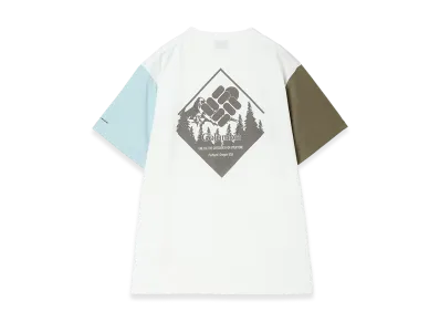 Columbia 26SS Urban Hike Graphic S/S Tee "White/Multi"