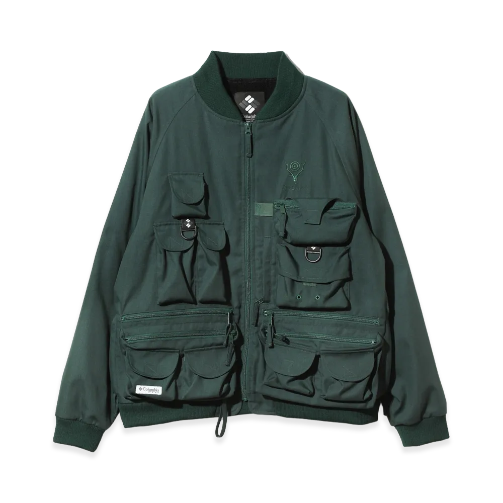 Columbia x SOUTH2 WEST8 Log River Bomber Jacket "Rain Forest"