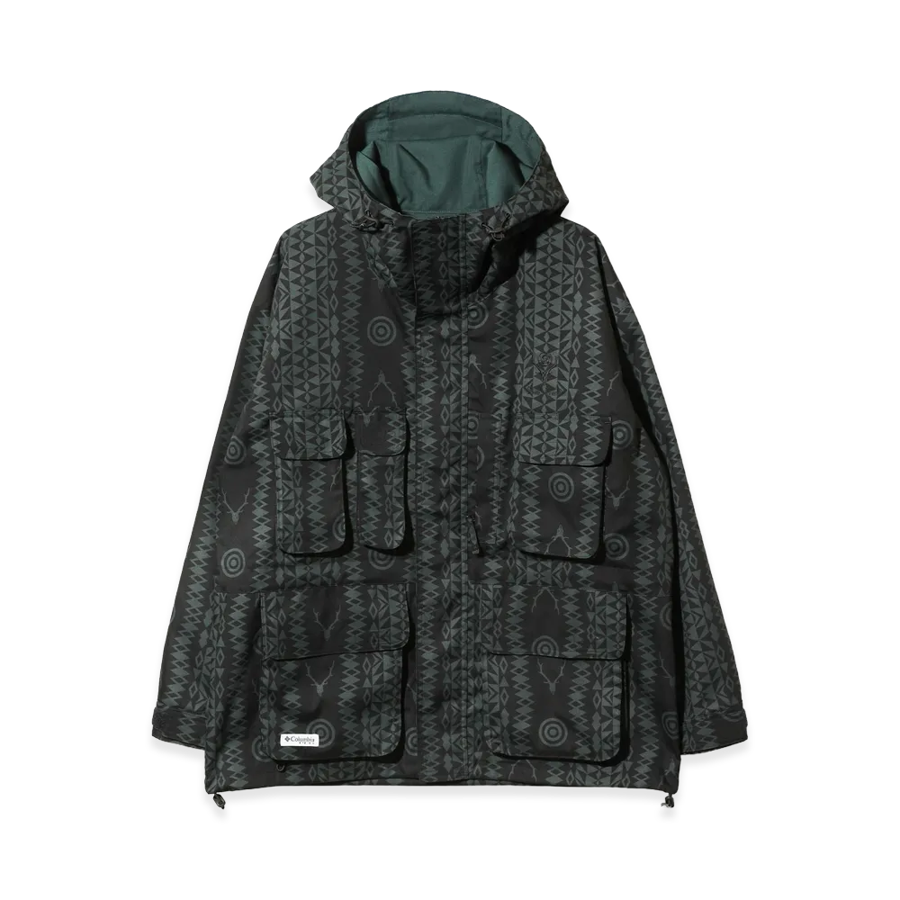 Columbia x SOUTH2 WEST8 Fall Creek Fishing Parka "Black Native"