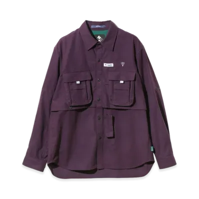 Columbia x SOUTH2 WEST8 Bahama Long Sleeve Shirt "Dusty Purple"