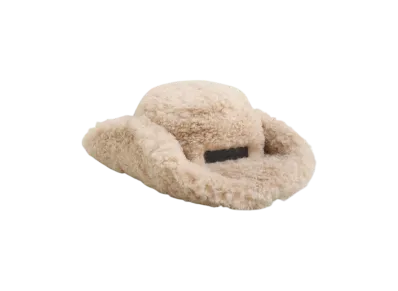 Marni Faux Fur Cowboy Hat "Ivory"