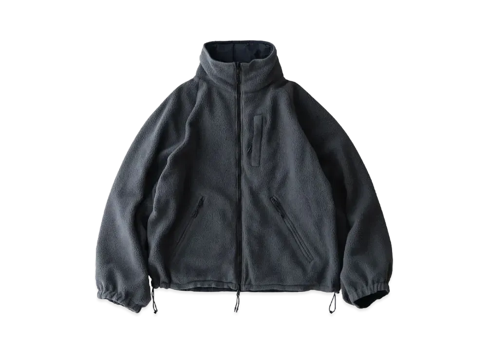 CLESSTE Polartec Reversible Military Jacket "Gray/Navy"