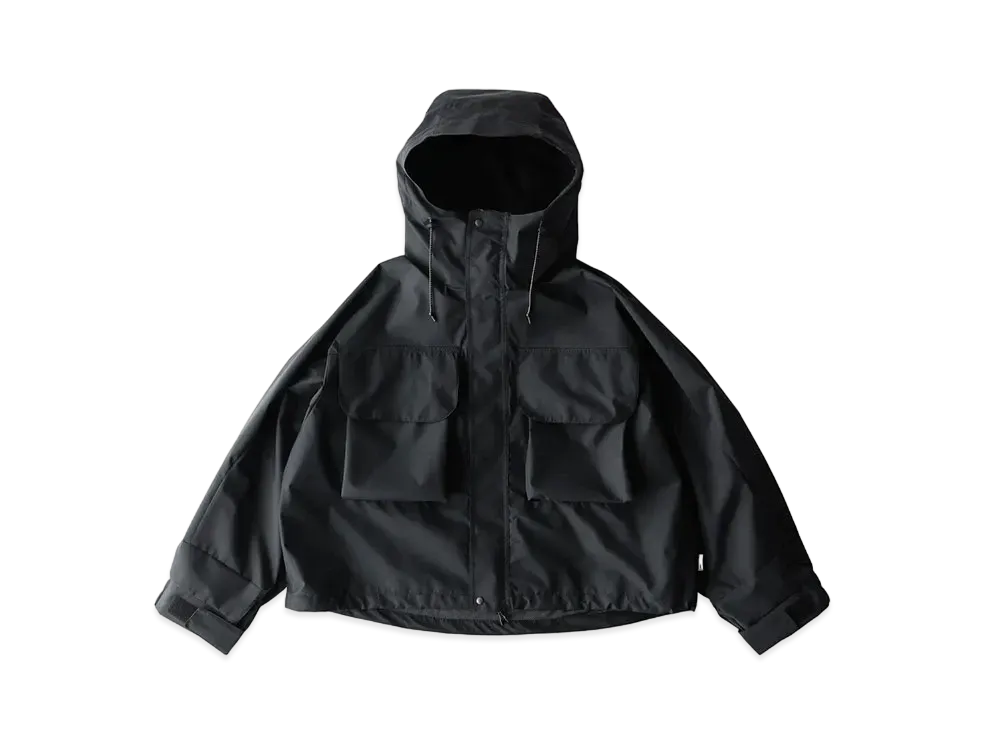 クレスト x フェニックス ウインドストッパー バイ ゴアテック スラボ シティ ウェーディング ジャケット "ブラック"