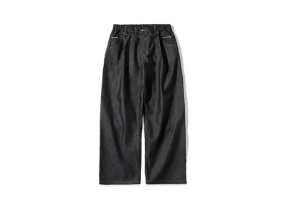 CLESSTE Selvedge Denim Wide Pants "Rigid Indigo"