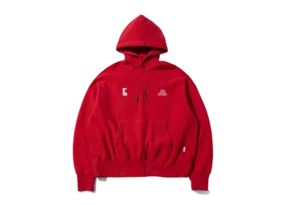 CLESSTE Loop Wheel Sweatparka For Yes Good Market "Red"