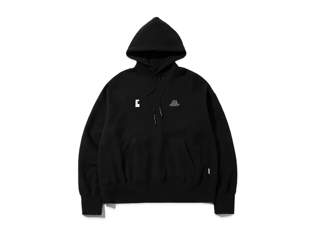 CLESSTE Loop Wheel Sweatparka For Yes Good Market "Black"