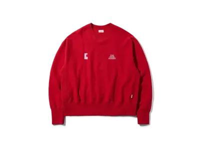 CLESSTE Loop Wheel Sweatshirt For Yes Good Market "Red"
