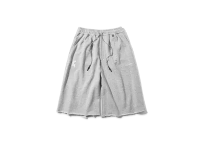 CLESSTE Loop Wheel Wide Half Sweatpants For Yes Good Market "Grey"