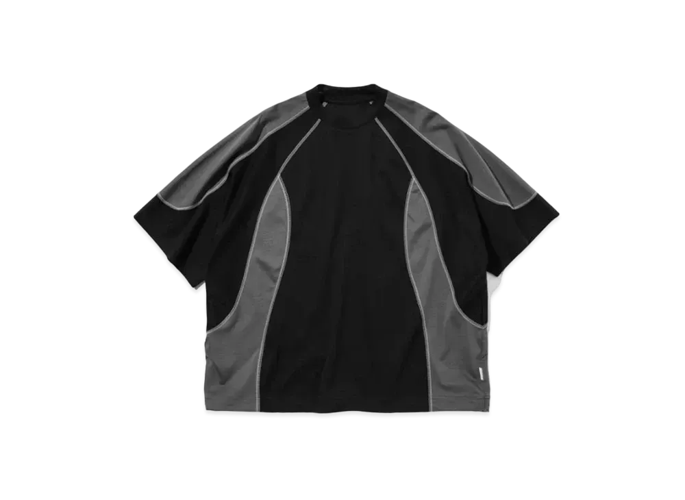 CLESSTE Future T-Shirt With Drawstrings "Black Grey"