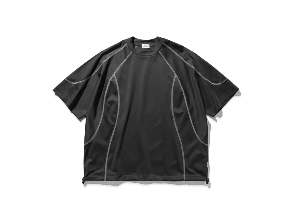 CLESSTE Future T-Shirt With Drawstrings "Charcoal White"