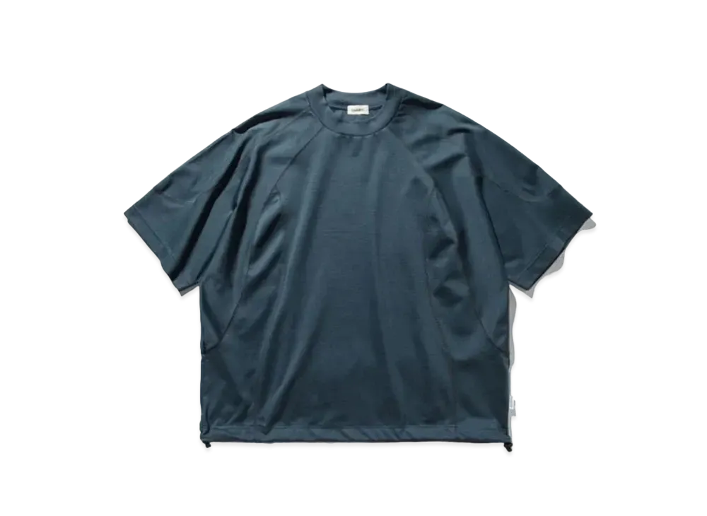 CLESSTE Future T-Shirt With Drawstrings "Blue Grey"