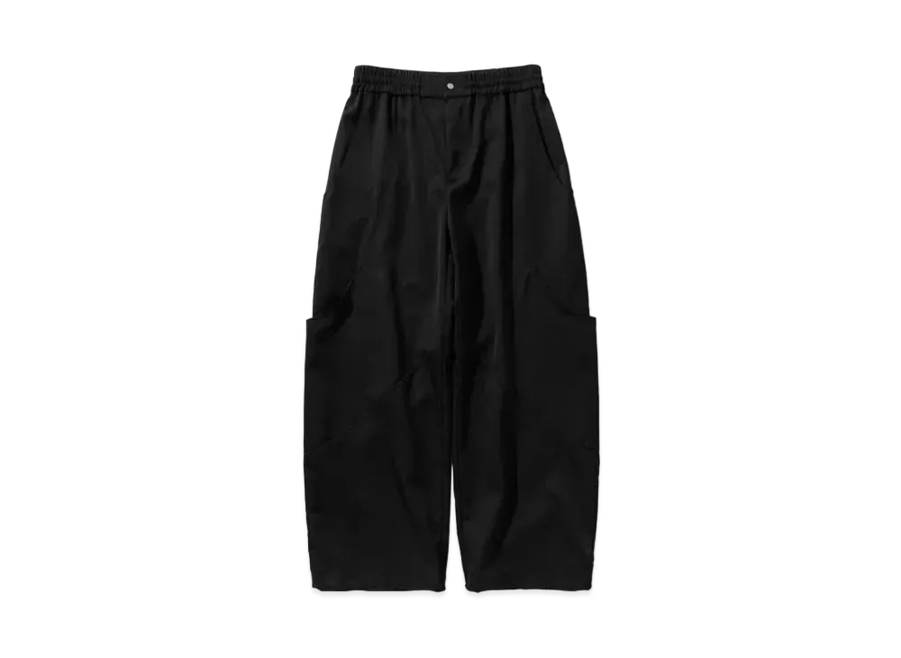 CLESSTE Wool Gabardine Future Pants "Black"