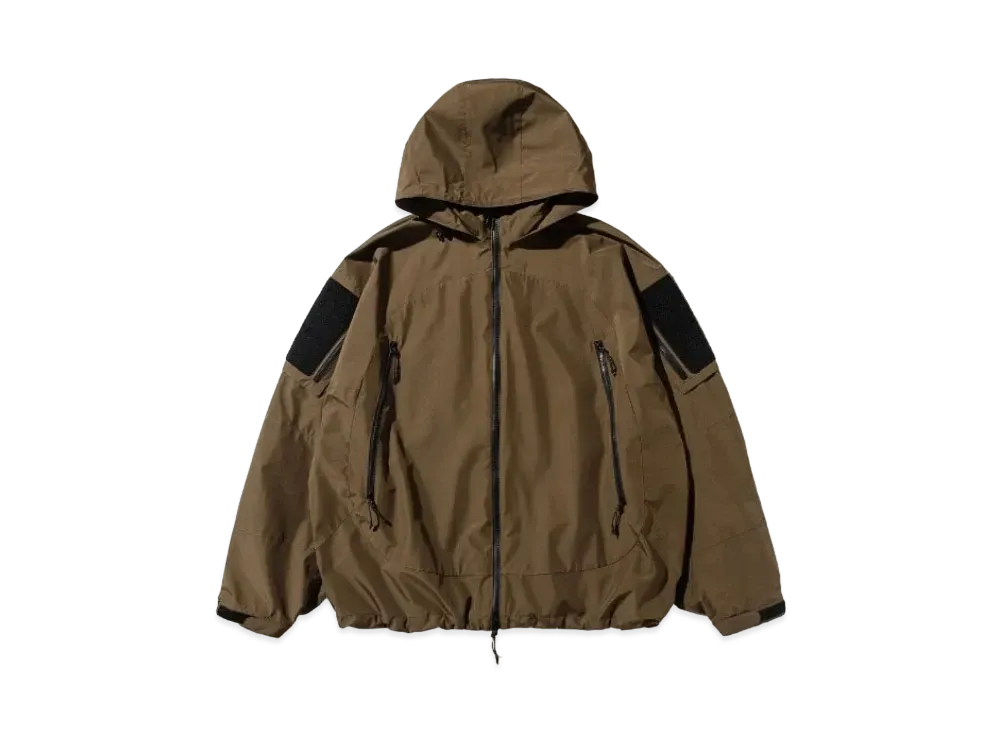 CLESSTE x +PHENIX WINDSTOPPER By Gore-Tex Labs Military Jacket "Brown"