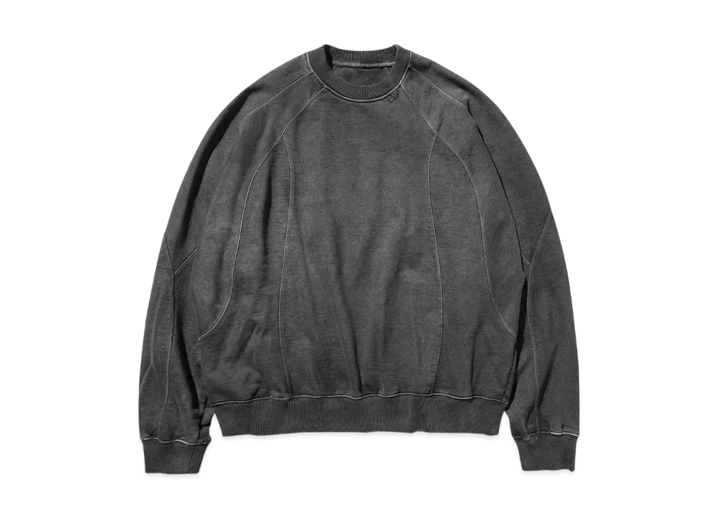 CLESSTE Pigment Dye Future Sweatshirt "Black"