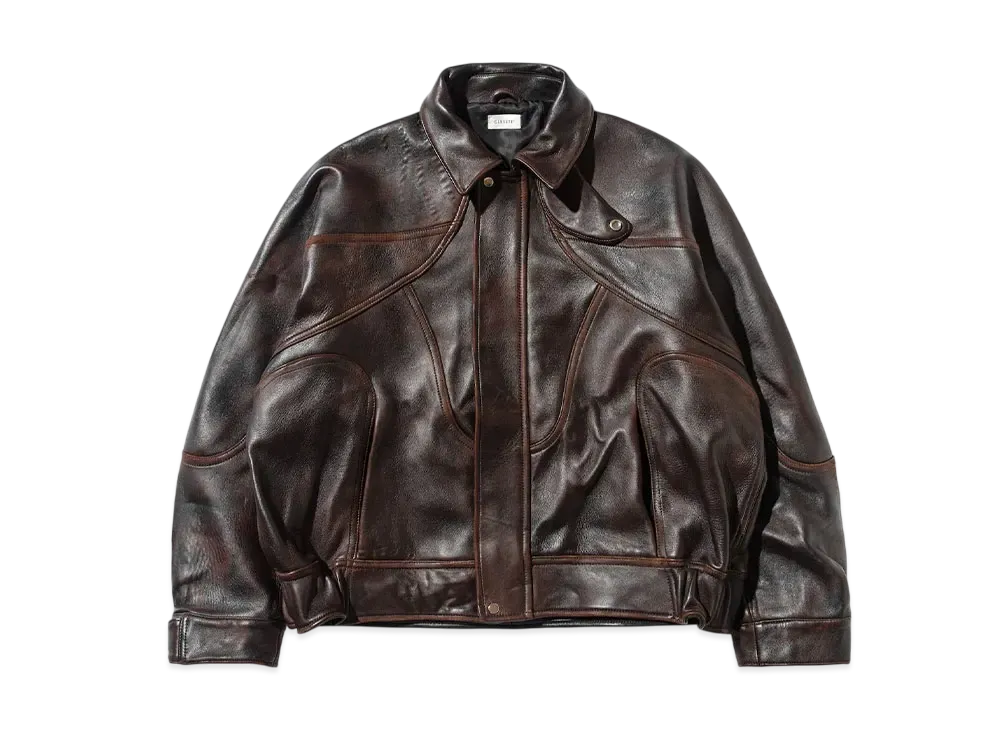 CLESSTE Vintage Leather Future Jacket "Brown"