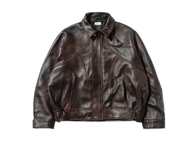 CLESSTE Vintage Leather Future Jacket "Brown"