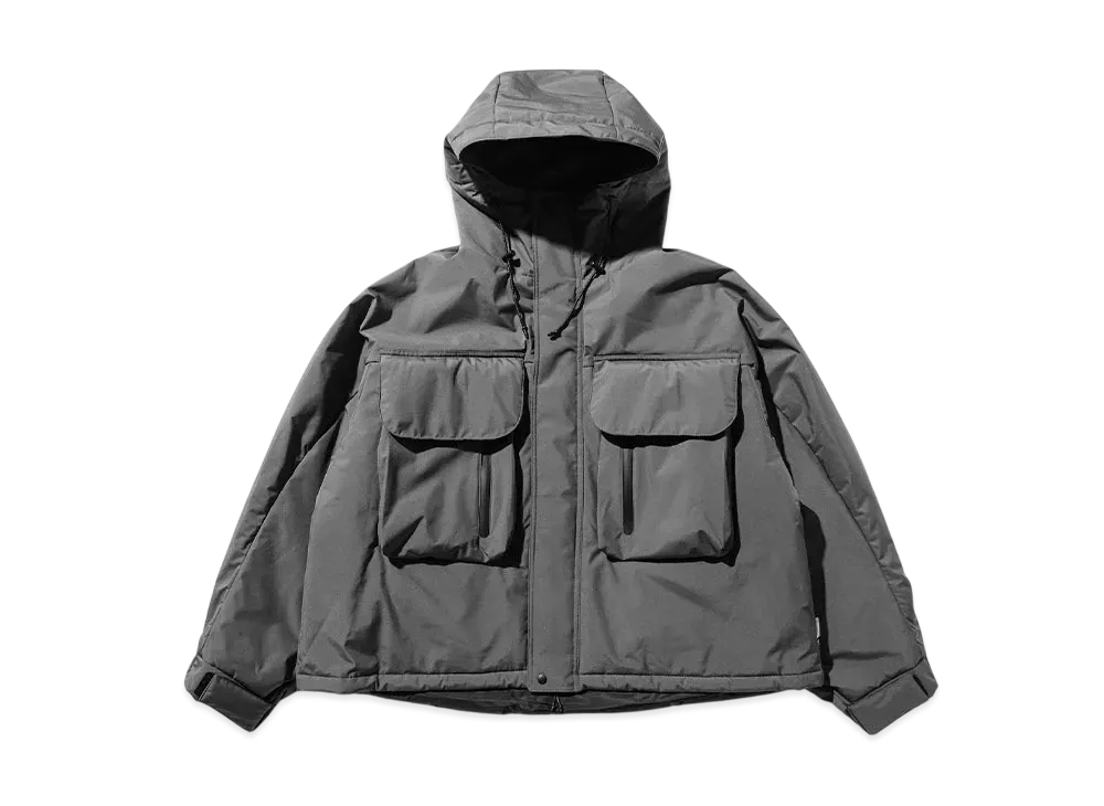 CLESSTE Phenix Windstopper By Gore-Tex Labs Puffer City Wading Jacket "Graphite Gray"
