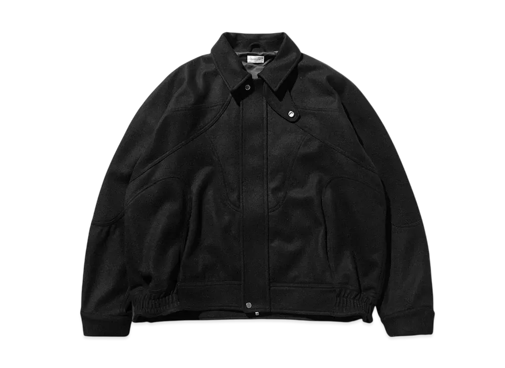 CLESSTE Wool Melton Future Jacket "Black"