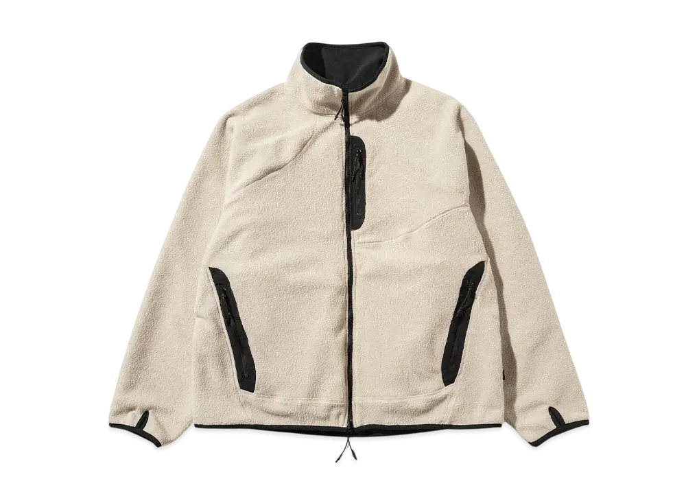 CLESSTE Polartec Reversible City Jacket "Ivory/Black"