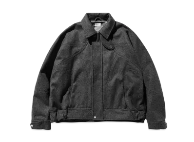 CLESSTE Wool Melton Future Jacket "Grey"