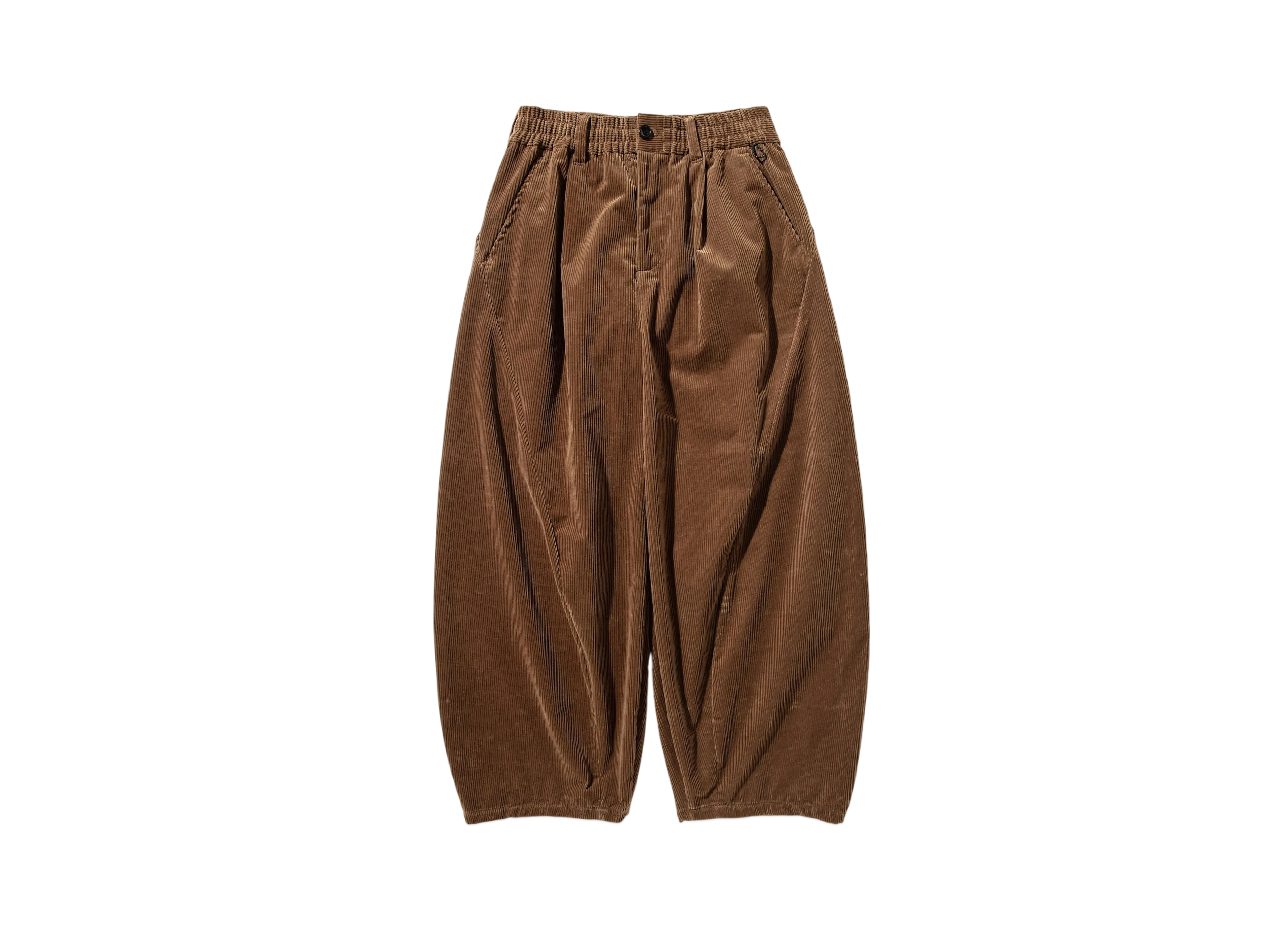 CLESSTE Wool Corduroy Massive Twisted Pants "Beige"