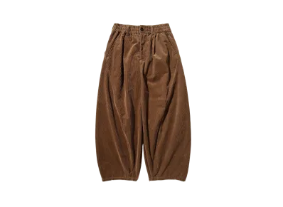 CLESSTE Wool Corduroy Massive Twisted Pants "Beige"