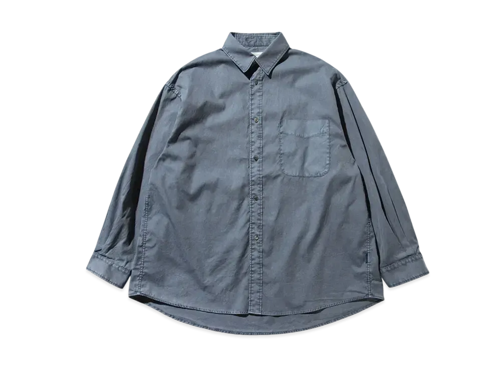 CLESSTE Pigment Dyed Oxford City Shirt "Fade Blue"