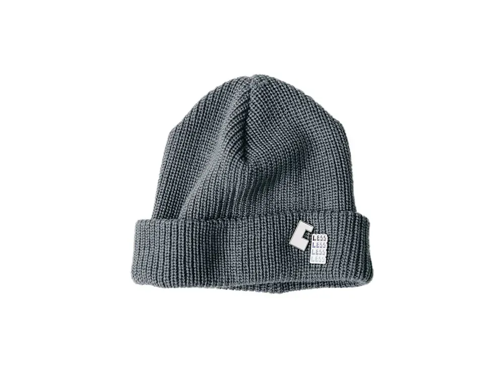 CLESSTE Knit Cap With Pins "Grey"