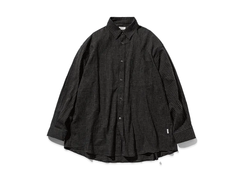 CLESSTE Graph Check Classic City L/S Shirt "Black"