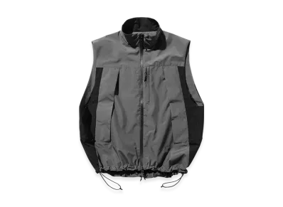 CLESSTE Phenix Windstopper By Gore-Tex Labs City Military Vest "Graphaite Gray/Black"