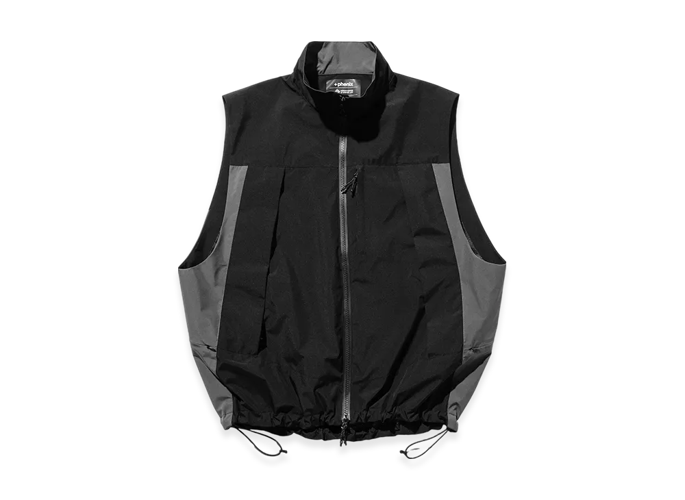CLESSTE Phenix Windstopper By Gore-Tex Labs City Military Vest "Black/Graphaite Gray"