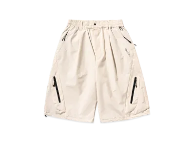 CLESSTE Phenix Windstopper By Gore-Tex Labs Tech Massive Twisted Half Pants "Pure Ivory"