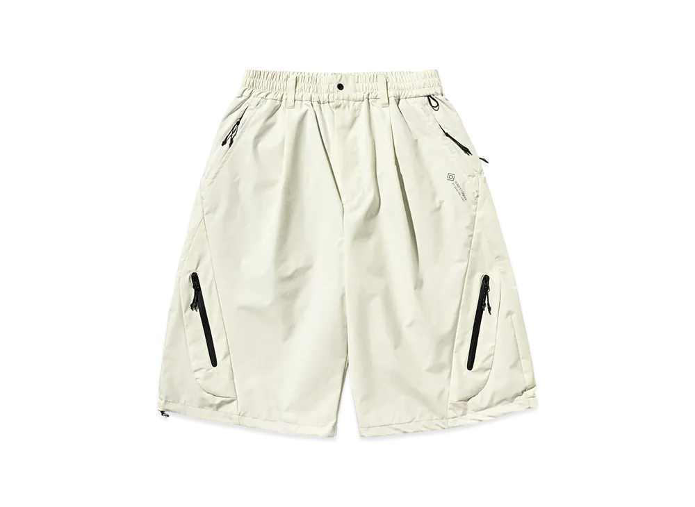 CLESSTE Phenix Windstopper By Gore-Tex Labs Tech Massive Twisted Half Pants "Sand Sage"