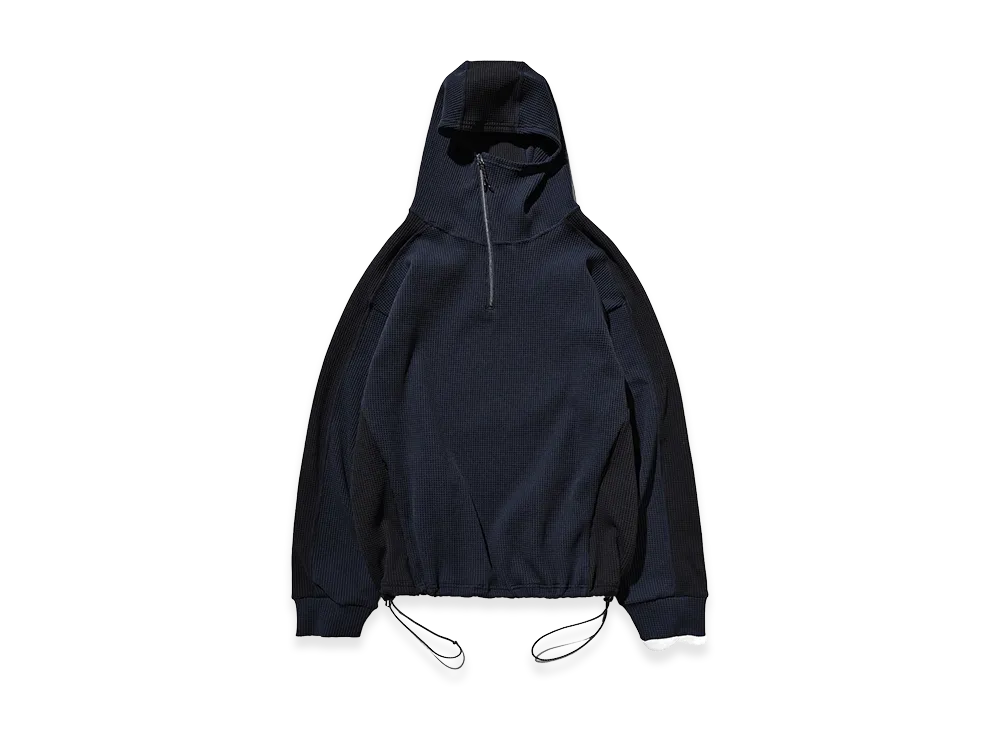 CLESSTE City Light Thermal Half Zip Hoodie "Navy/Black"