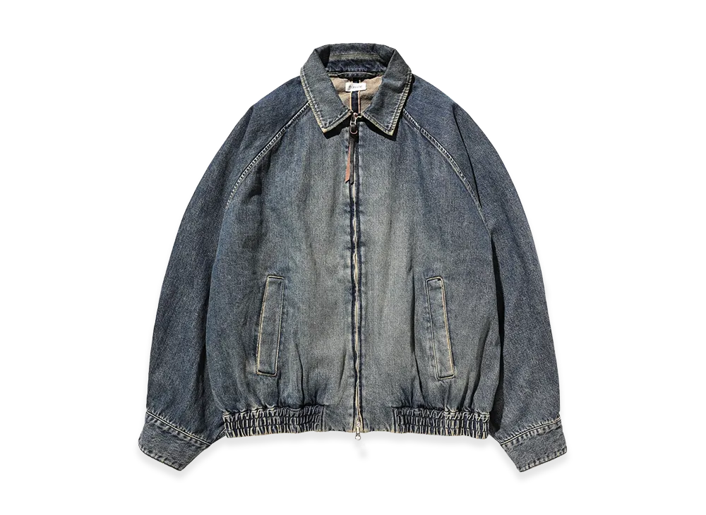 CLESSTE Vintage Dyed Selvedge Denim City Utility Jacket "Vintage Indigo"